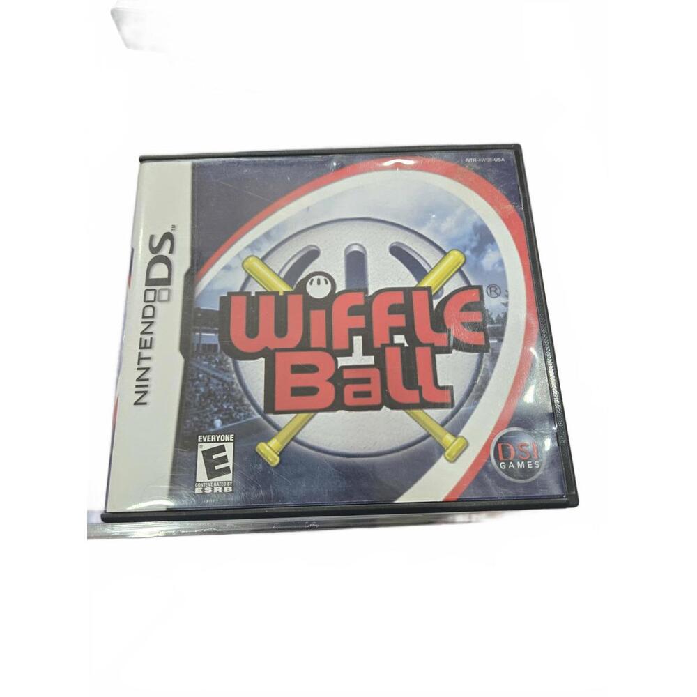 Nintendo DS Wiffle Ball Game Cartridge with Case and Manual